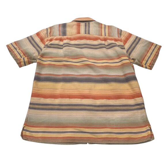The Territory Ahead Men's Striped Short Sleeve Shirt, Southwest, M - Picture 2 of 8